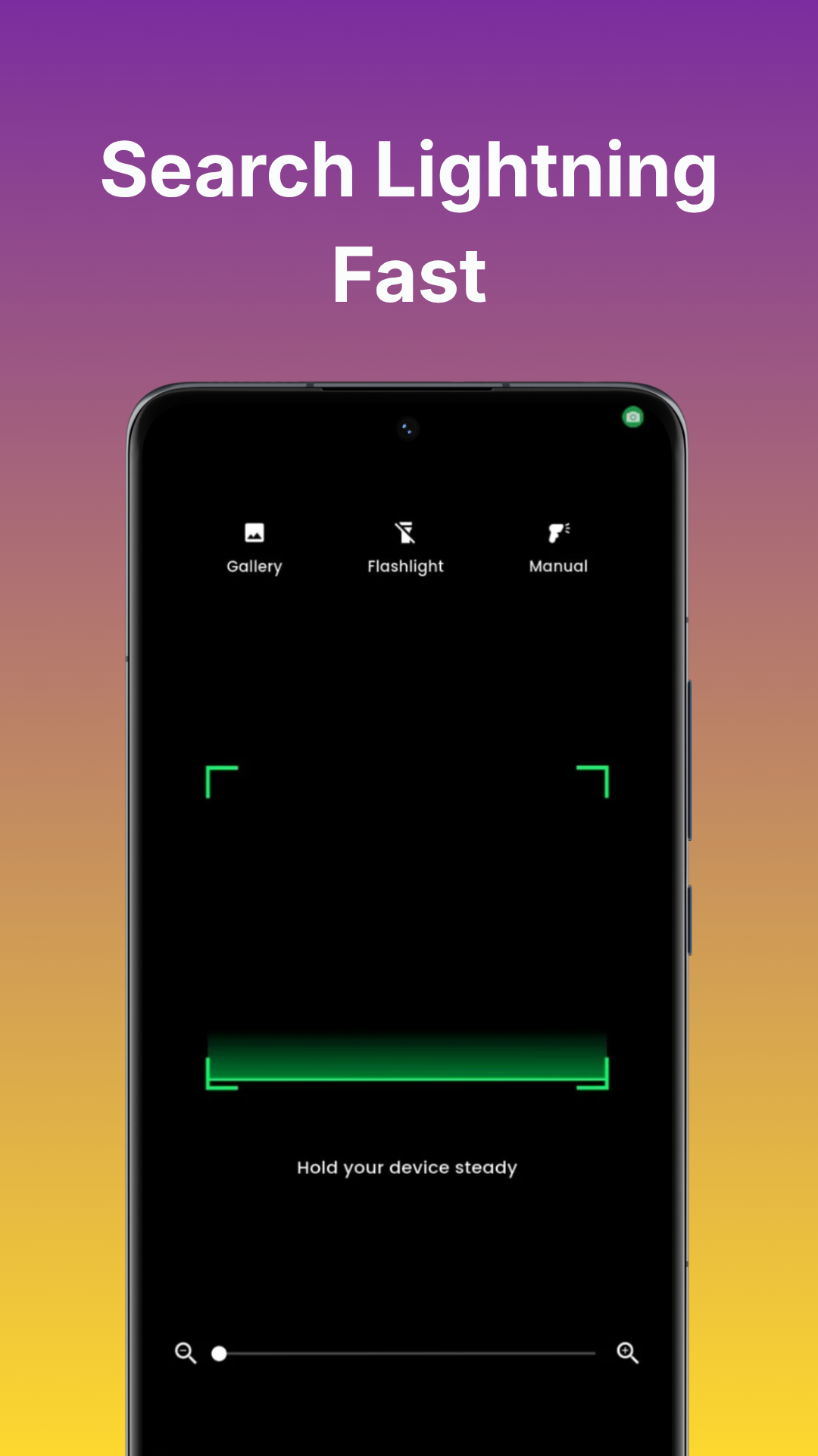 Fast QR Scanner Viewfinder