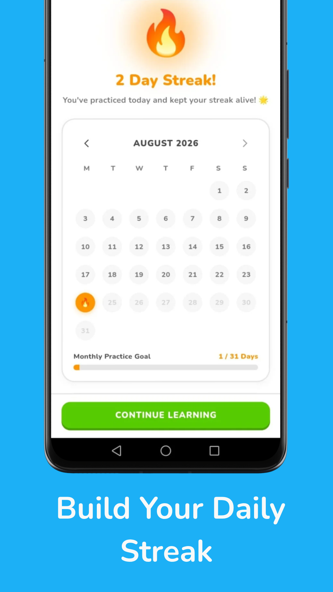 Build Daily Streak & Habits