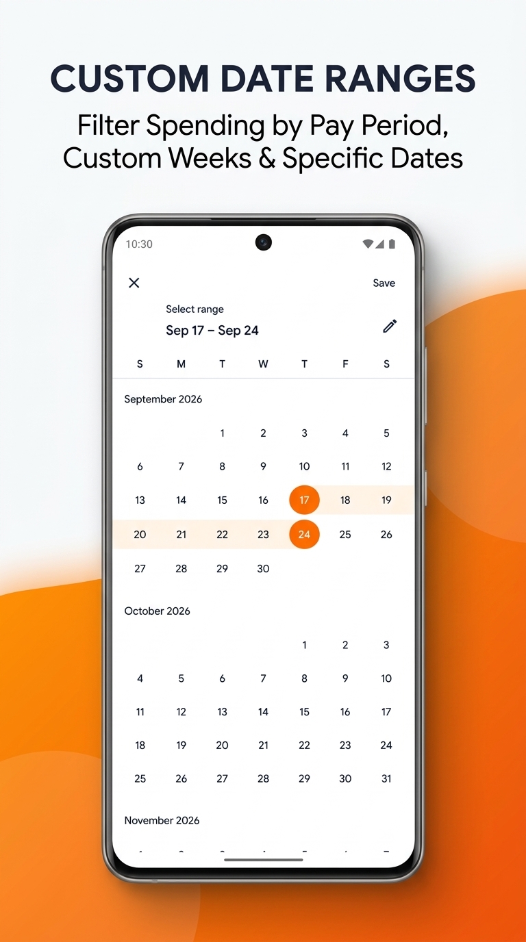 Date Range & Calendar Filters