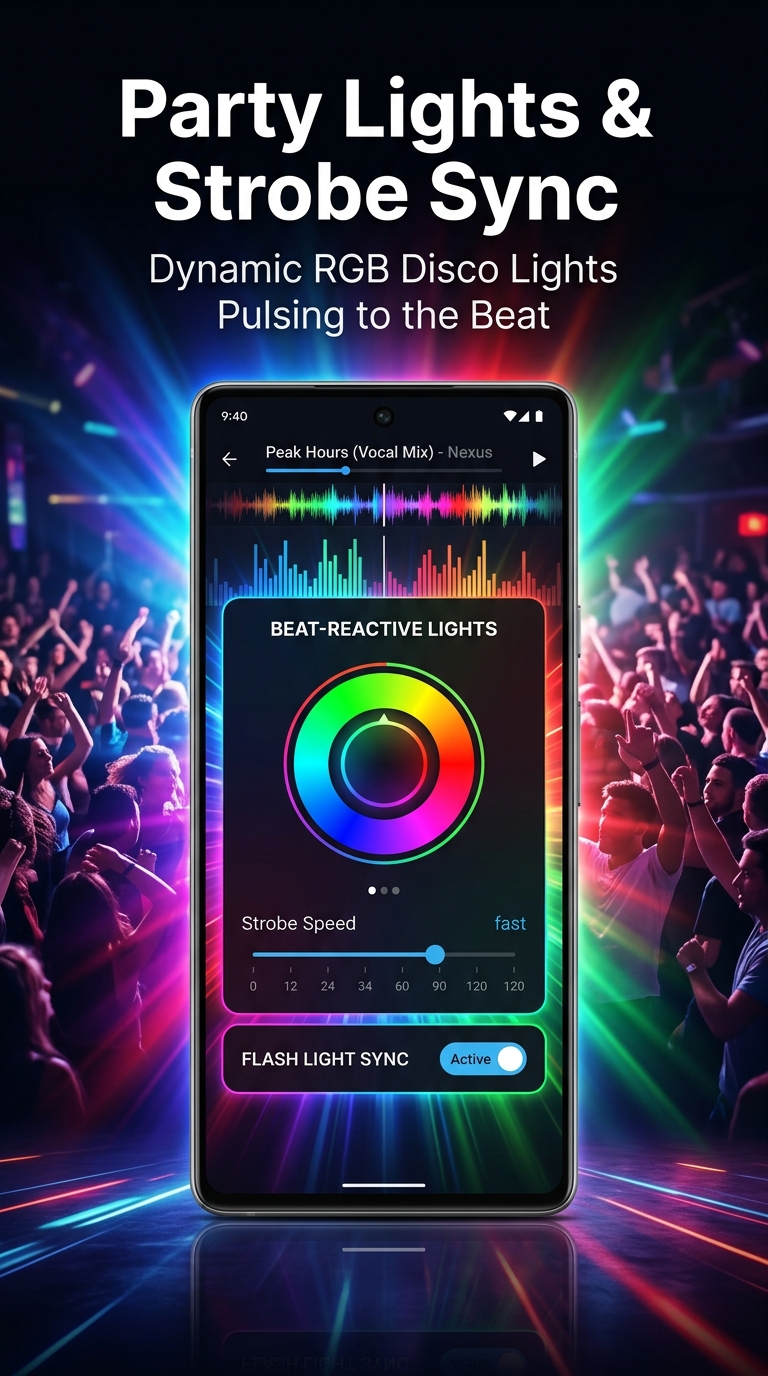 Party Lights & Strobe Sync