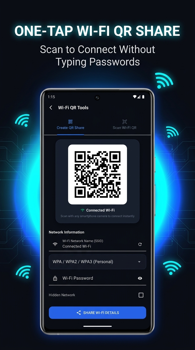 WiFi QR Tools